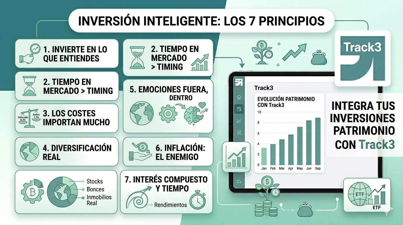 Inversión inteligente: los 7 principios que separan a los que ganan de los que pierden