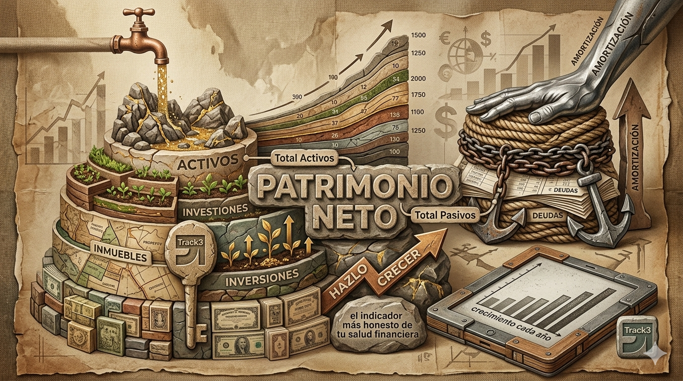 Patrimonio neto: cómo calcularlo, interpretarlo y hacerlo crecer cada año